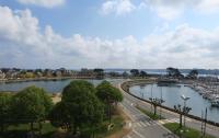 Bel appartement avec WIFI, VUE MER face au port de plaisance à PERROS-GUIREC - Réf 838 - B&B