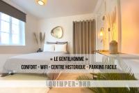 B&B Quimper - LE GENTILHOMME - Studio - Entrée autonome - Plein centre historique - Bed and Breakfast Quimper