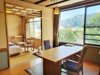 Japanese-Style Twin Room with Dining Area and Shared Bathroom "Kokeshimizu"