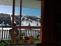 Très beau studio avec terrasse vue sur les pistes - Ferienwohnung