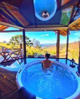 Chalés Encanto Das Pedras - Chalé Super Luxo - B&B Sapucaí-Mirim