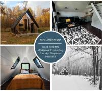 Modern A Frame in the woods Pet friendly - Chambres d'hôtes Brook Park