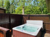 B&B Newton Stewart - Birch Lodge 21 with Hot Tub - Bed and Breakfast Newton Stewart