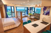 Deluxe Doppelzimmer mit Balkon und Meerblick