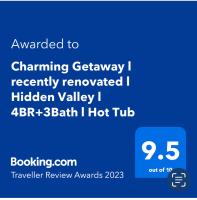 Charming Getaway l recently renovated l Hidden Valley l 4BR+3Bath l Hot Tub - Chambres d'hôtes Somerset