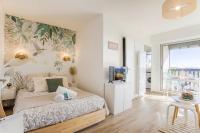 Appartement cosy avec vue imprenable sur Cabourg - accès direct plage - proche centre ville - B&B Cabourg