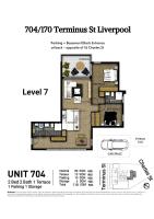 Apartment mit 2 Schlafzimmern