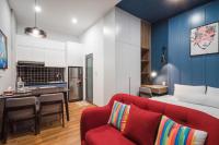 Studio met Queensize Bed