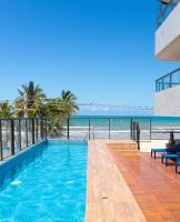 Kalug - VISTA MAR, dois quartos CASAL, suíte com SMART TV, academia e WI-FI 350mbps na Praia dos Milionários - B&B