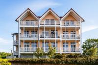 traumhafter Meerblick vom Balkon, gratis Nutzung vom AHOI Erlebnisbad und Sauna in Sellin - Villa Bergfrieden - Chambres d'hôtes Ostseebad Göhren
