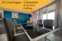 B&B Marseille - Appartement climatisé terrasse parking 8 couchages - Bed and Breakfast Marseille