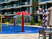 Flat Super Luxo - Mana Beach Experience - Praia de Muro Alto - B&B