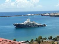 Belle vue côté mer sur l'arrivé des paquebots, - B&B Faaa