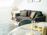 B&B Giessen - Deluxe Suite - Living & Work Place - Bed and Breakfast Giessen