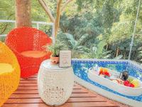 Dreibettzimmer mit Terrasse