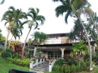Villa mit Gartenblick