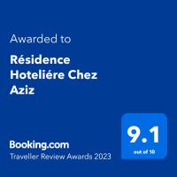 Résidence Hoteliére Chez Aziz - Chambres d’hôtes