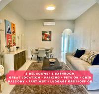 Stunning 3-Bedroom Beachside Apartment - Ferienwohnung San Juan