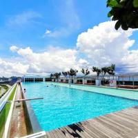 reSTARY - Blue Dream, Sutera Avenue Infinity Pool - Imago Opposite - KK City- 2BR,5Pax 来沙旅 蓝梦主题公寓 - 无边际日落海景泳池 - Imago商场对面 - KK市中心 - 2房5人 - B&B Kota Kinabalu