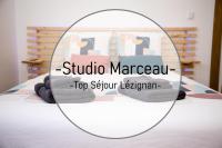 B&B Lézignan-Corbières - Studio Marceau Clim Wifi Centre ville 2 pers - Bed and Breakfast Lézignan-Corbières