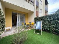 Studio au calme, plage et centre à pied, jardinet ensoleillé, parking privé - FR-1-550-51 - Ferienwohnung