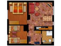 Two-Bedroom Apartment 3