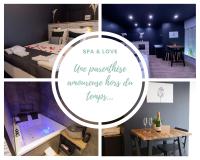 Spa & Love - Balnéo - Queen size - Cocooning - Ferienwohnung Aulnat