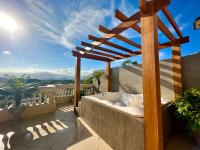 Cobertura de 3 quartos com hidromassagem e vista do por-do-sol - B&B