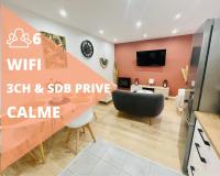 Le Terra-Cota 3 Ch privées 10' Gare-Port et Plage, WFI, Cosy - B&B Tolone