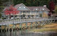 Spacious riverfront with balcony Sheepscot Harbour Vacation Cub Studio #211 - B&B Edgecomb
