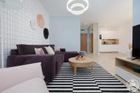 Apartment with Balcony and beach equipement