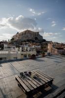 Plaka With Acropolis Rooftop View Access - B&B Atenas