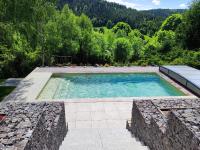 Le Cerf, chalet cocooning avec piscine et billard - B&B Ban-sur-Meurthe-Clefcy