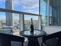 SAG 19th floor Panorama City apartment 2 rooms free parking Free wifi - B&B Bratislava