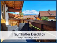 Toller Bergblick vom ruhigen Sonnenbalkon, nur 50m zum See & ÖPNV inklusive - Chambres d'hôtes Blaichach