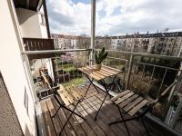 Moderne 3Zimmer Wohnung mit Netflix und Balkon - Chambres d’hôtes Leipzig