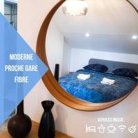 B&B Châteauroux - Le Voltaire • Proche Gare • Moderne - Bed and Breakfast Châteauroux