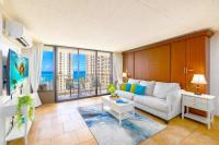 20FL Corner Unit with Stunning Ocean Views & Parking - B&B Honolulu