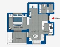 Appartamento con 1 Camera da Letto