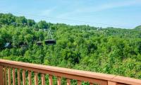 A Tram View Scenic Mountain Views and see the Gatlinburg historic cable tram pass by - B&B