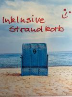 Weitblick - mit Strandkorb, mehr Meer geht nicht - B&B