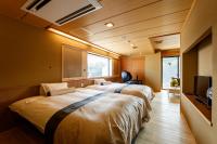 Habitación con zona de tatami