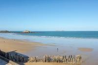 Le Deck - Appartement d'exception à St Malo - Vue mer panoramique sur le Sillon - Chambres d’hôtes Saint-Malo