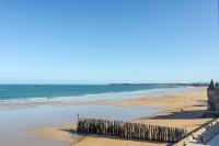Le Deck - Appartement d'exception à St Malo - Vue mer panoramique sur le Sillon - Chambres d’hôtes Saint-Malo