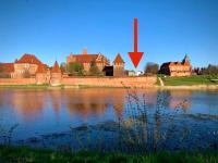 Widokowy apartament Malbork - Zamek z okna - B&B Malbork