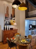 Duplex Chic Climatisé avec terrasse proche Comédie - Ferienwohnung