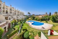 Amazing apartment with sea view & big terrace - B&B Mijas