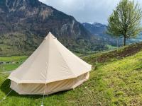 B&B Ennetmoos - Safari Glamping Tent in Swiss Alps - Bed and Breakfast Ennetmoos