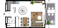 Seebrücke Heringsdorf - Appartement mit 1 Schlafzimmer und Balkon S3 - Chambres d'hôtes Heringsdorf