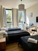Dreibettzimmer mit Bad